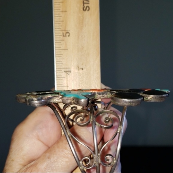 SOLD Native American Turquoise Mouse Sterling - Picture 8 of 8